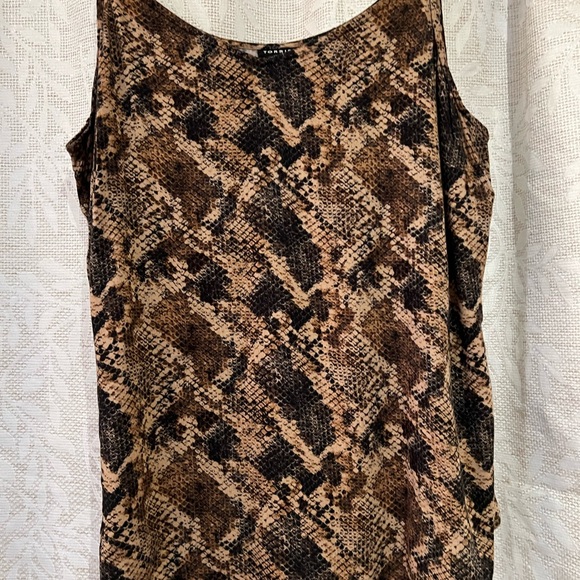 Ladies Snake Print Top - Picture 2 of 7